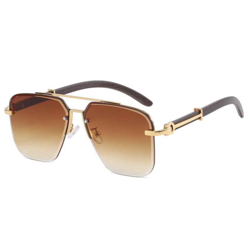 Damen Stilvolle Sonnenbrille im eleganten Metallrahmen Karnz