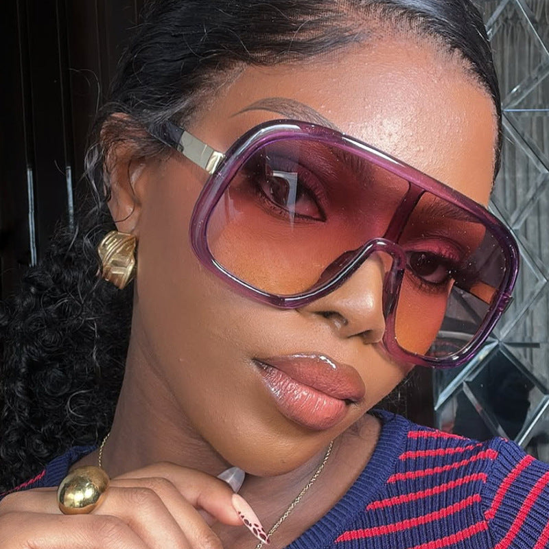 Damen oversized Sonnenbrille im eleganten Retro-Design Karnz