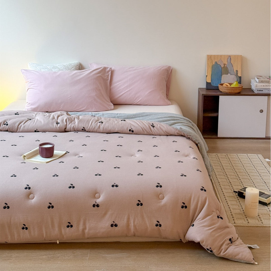 Gepolsterte Futon‑Matratzenauflage mit niedlichem Katzenmuster