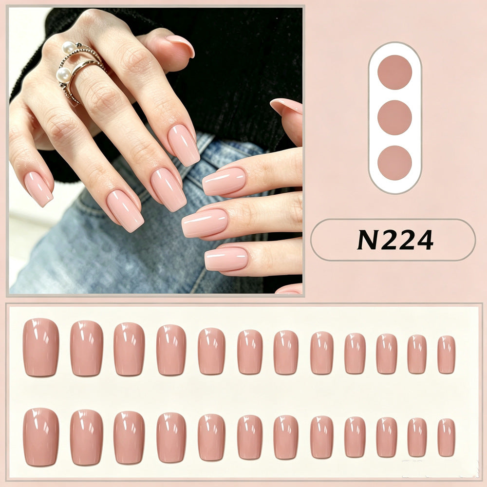 Klassisches Press-On Nagelset