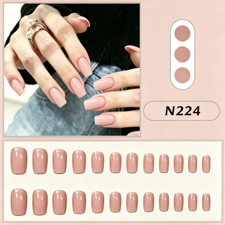Klassisches Press-On Nagelset