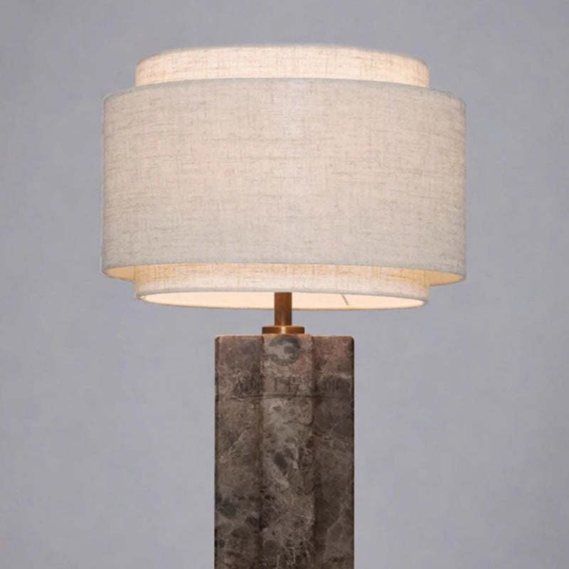 Zeitgenössische Steintischlampe