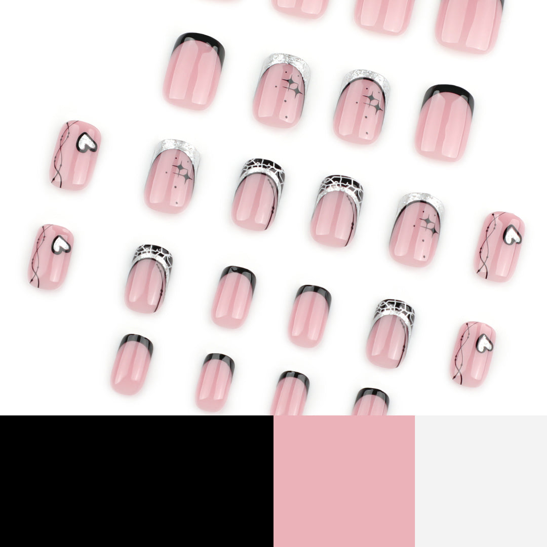 Künstliche Nagelkunst mit glamourösem Design Karnz