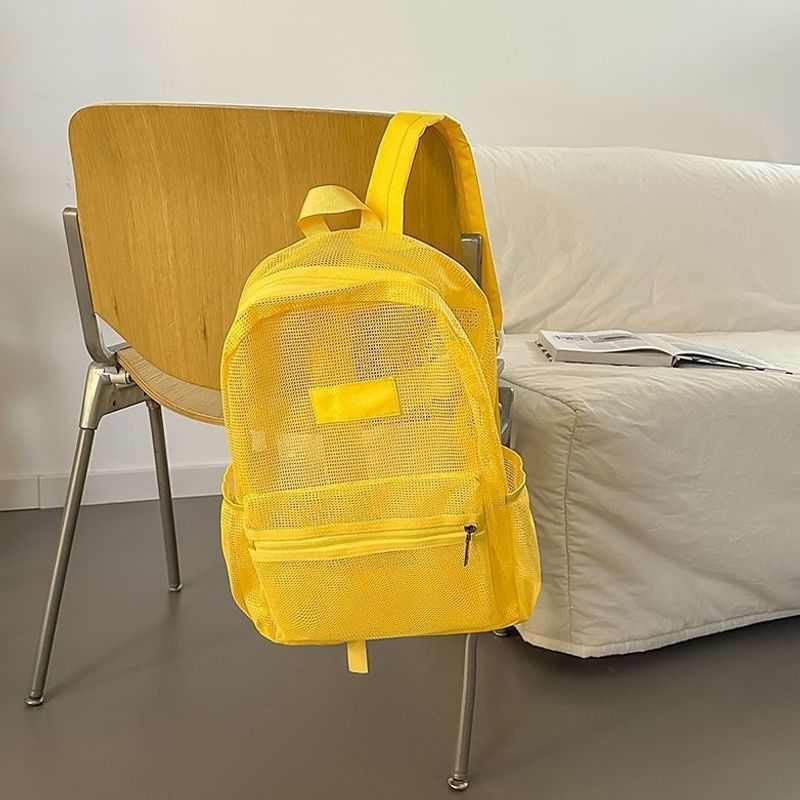 Stylische Mesh-Rucksack Karnz