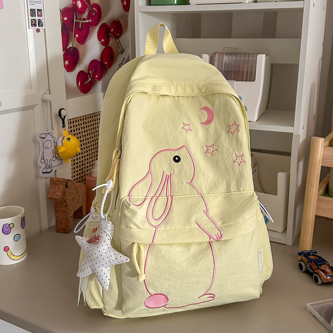 Adorable Cartoon Bunny-Designed Rucksack Karnz