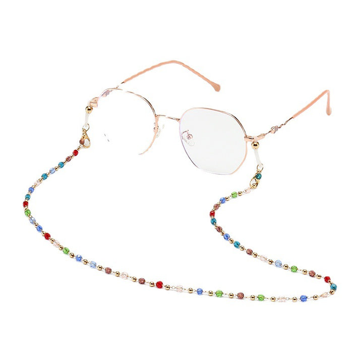 Dekorative Brillen mit eleganter Kette Karnz