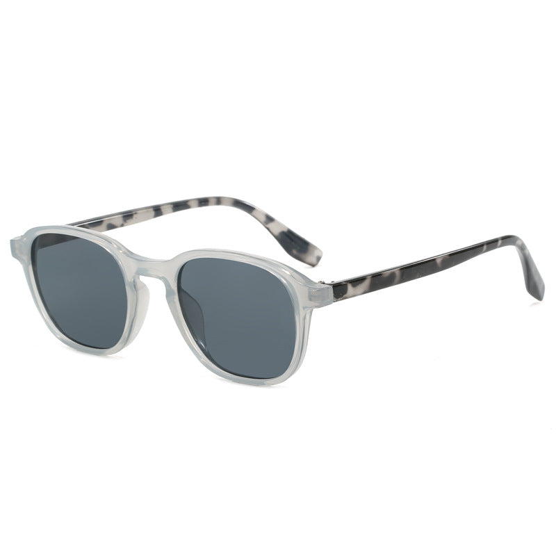 Damen stylische Sonnenbrille mit rundem Rahmen und UV-Schutz Karnz