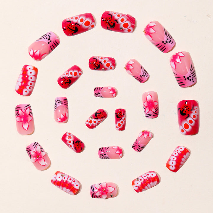 Künstlerische Florale Nagelkunstverlängerungen Karnz 1789713157