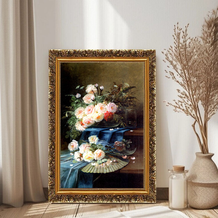 Vintage Blumen Kunstwerk