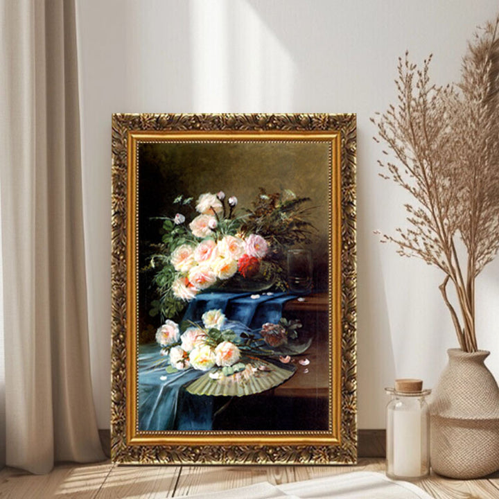Vintage Blumen Kunstwerk