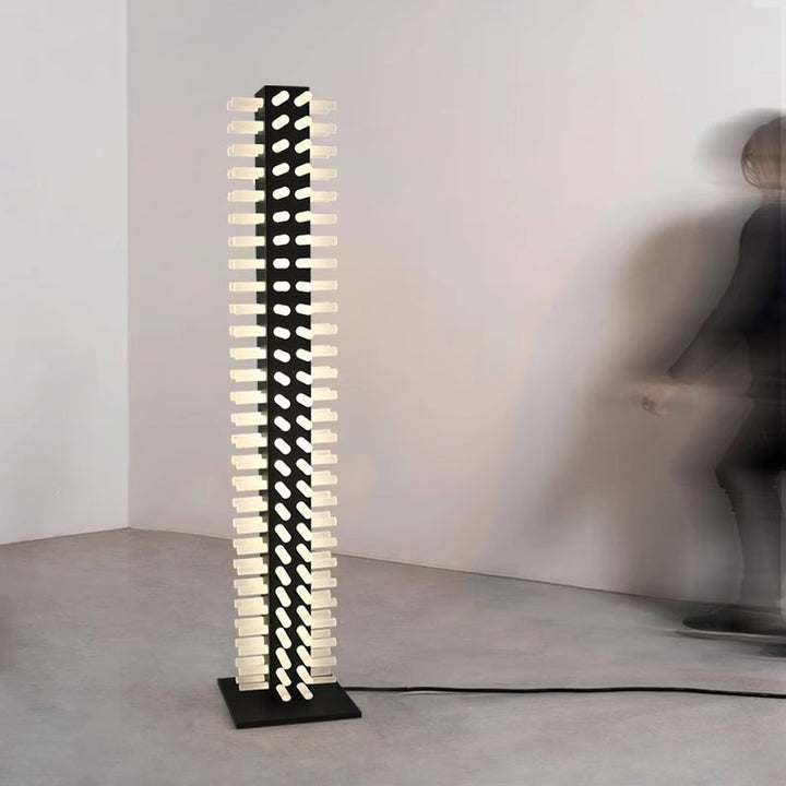 Skulpturale LED Stehlampe