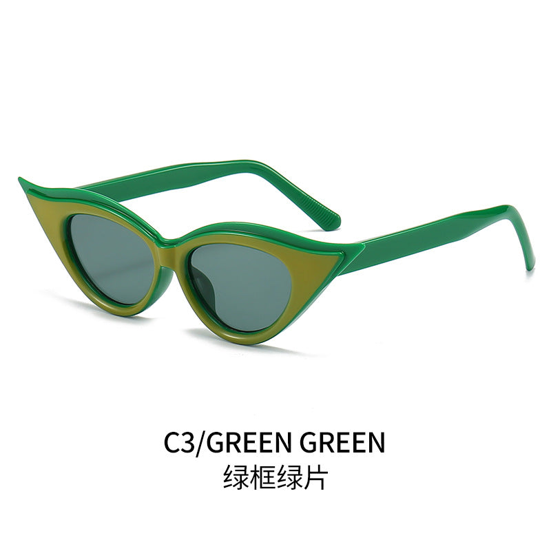 Damen Cat-Eye Sonnenbrille mit polarisierenden Gläsern Karnz