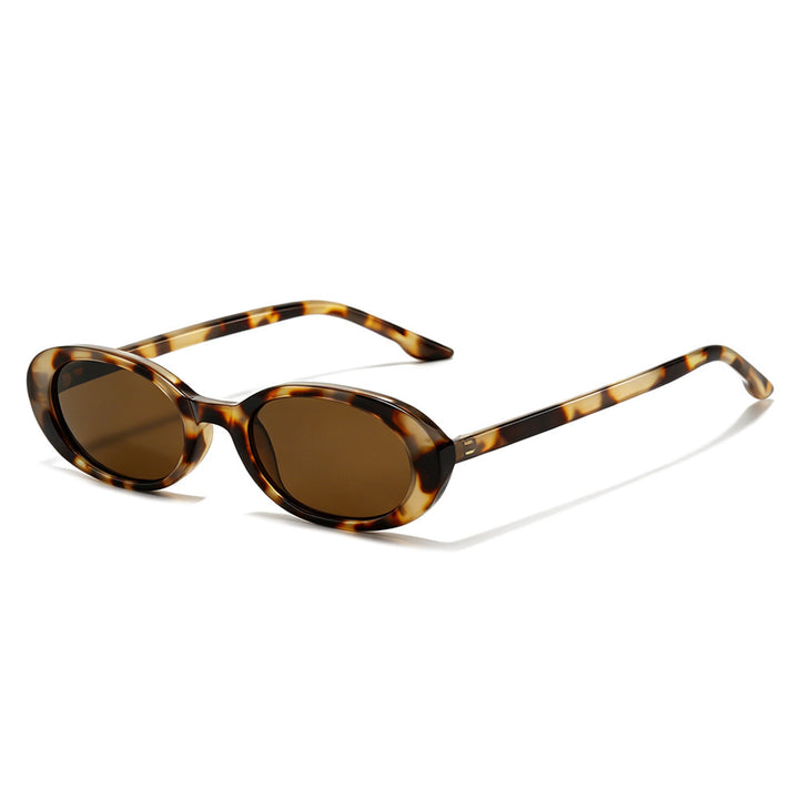 Vintage Oval Frame Sonnenbrille Karnz