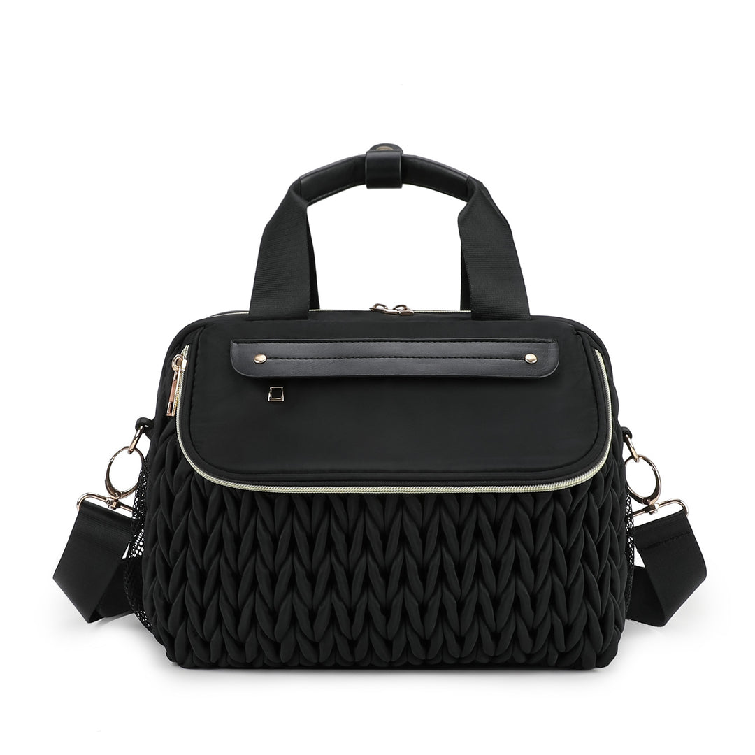 Modulare Handtasche mit Geflochtenem Design Karnz