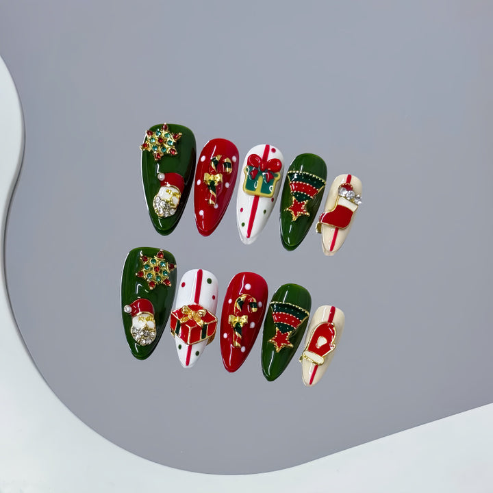 Festliches Themen-Nagelkunst-Set Karnz