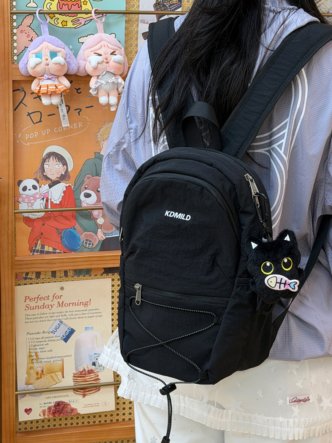 Kompakte Crossbody Rucksack Karnz