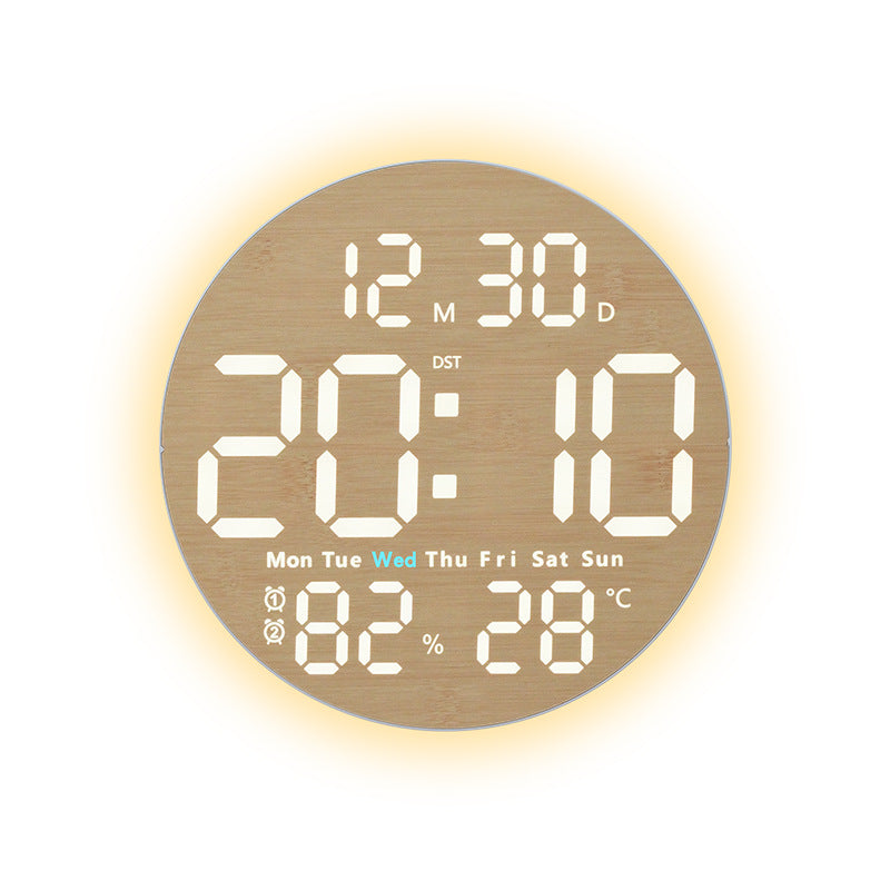 Innovativer Holz-Digitalwecker Karnz
