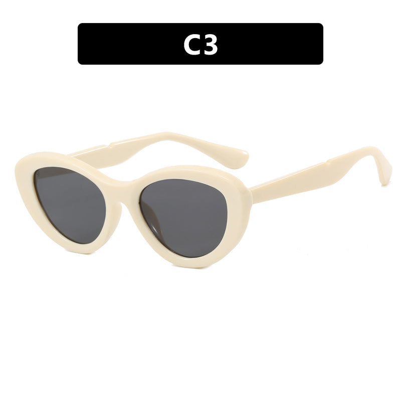 Damen Cat-Eye Sonnenbrille mit stilvollem Kunststoffrahmen und polarisierten Gläsern Karnz
