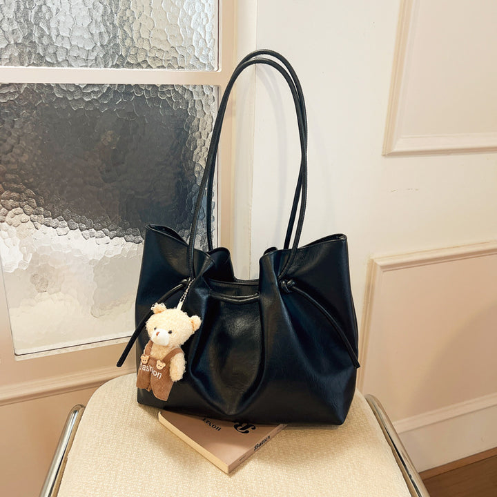 Lässige Zugband-Shopper-Tasche