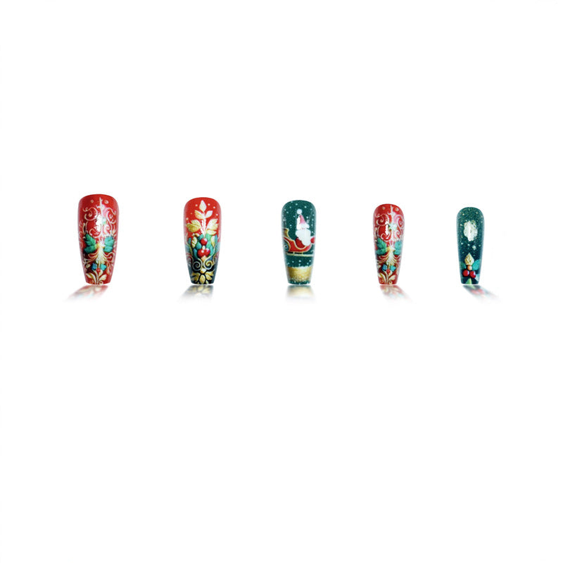 Festliches Feiertags-Nagelkunst-Set Karnz