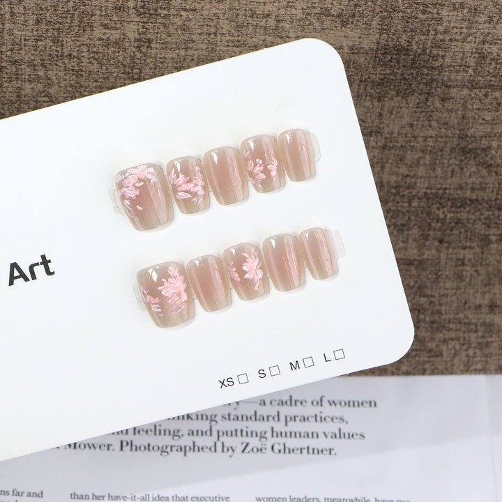 Blumen Design Press-On Nagel Set Karnz