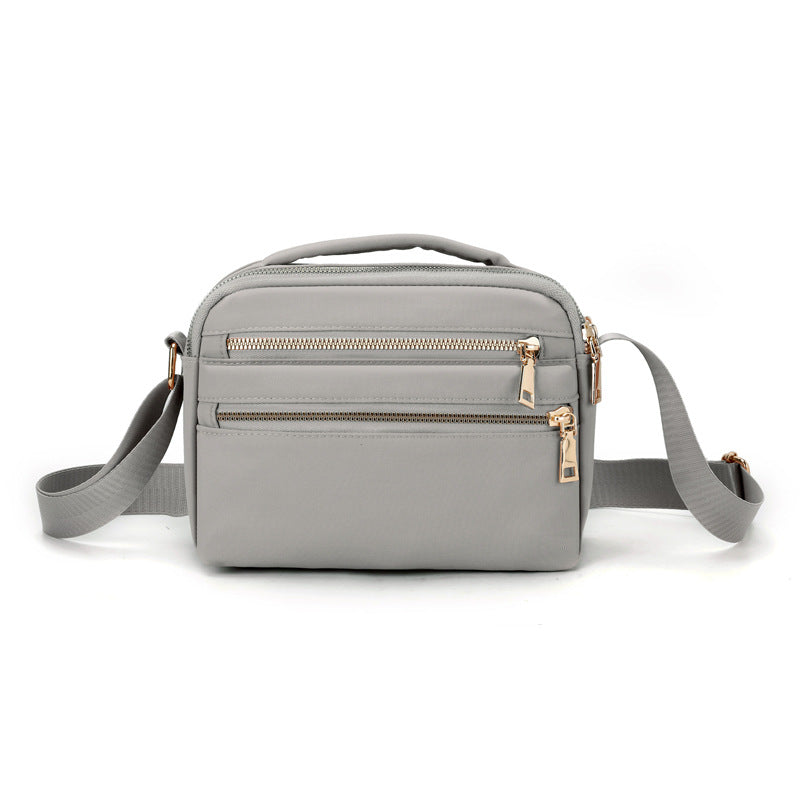 Multi-Reißverschluss-Crossbody-Organizer-Tasche Karnz