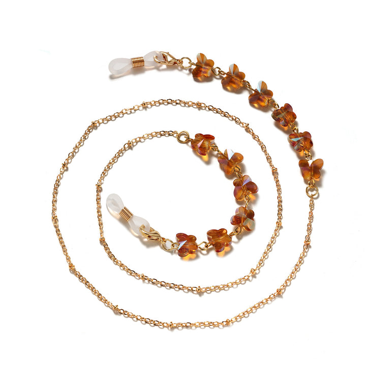 Blumenverzierte Brillenband Karnz