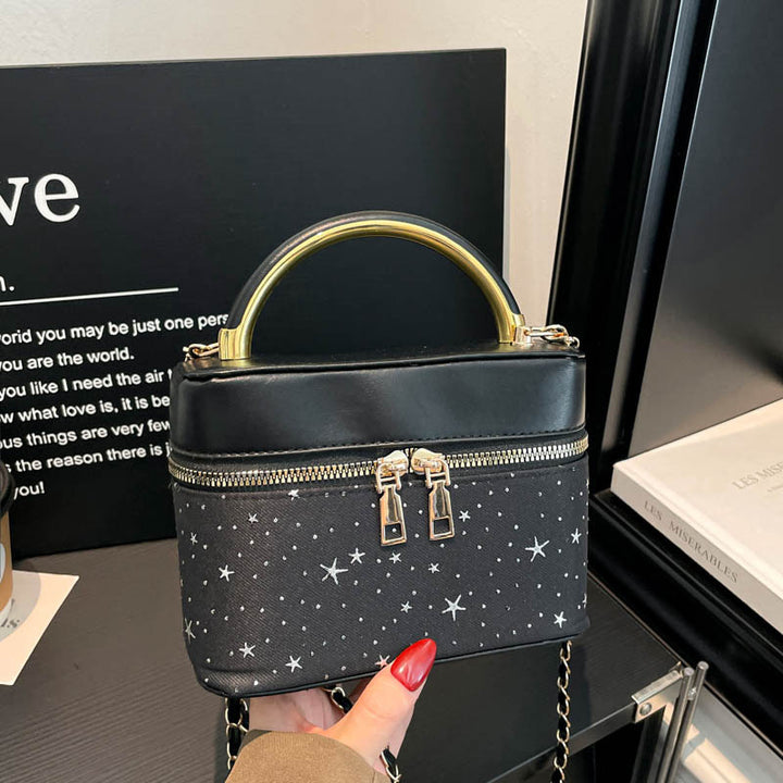 Elegante Sternen-Design-Handtasche