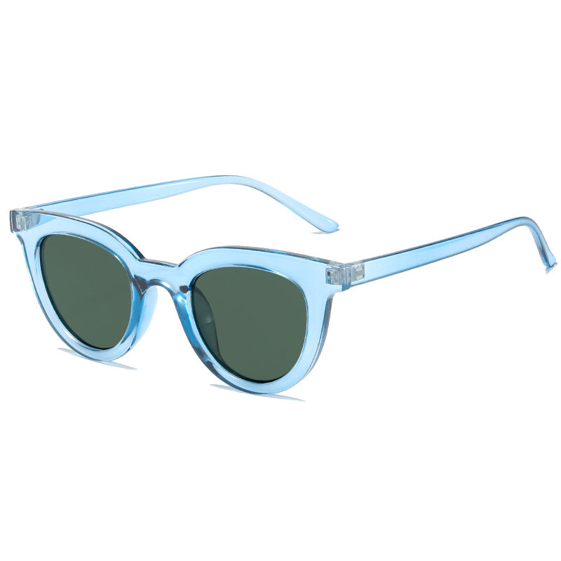Damen stylishe Katzenaugen Sonnenbrille Karnz