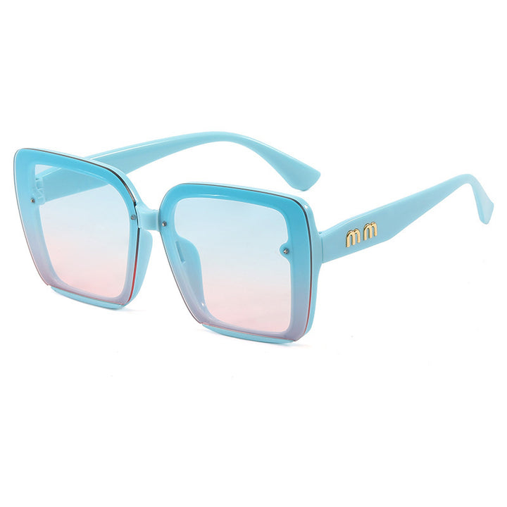 Damen Sonnenbrille im modernen quadratischen Stil Karnz