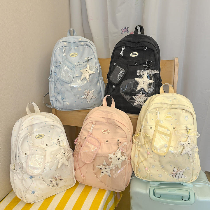 Herz-Applikation Freizeit Rucksack Karnz