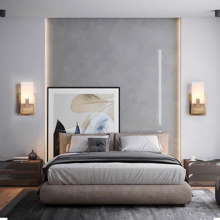 Moderne elegante Wandleuchte