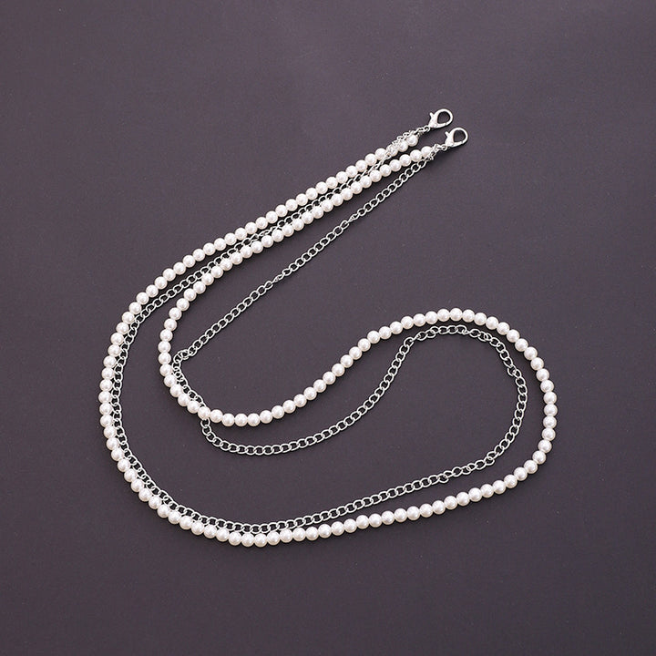 Elegante Perlen Brillenband Karnz