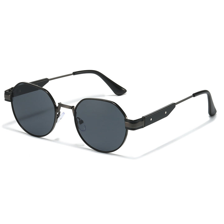Vintage-inspirierte achteckige Sonnenbrille Karnz