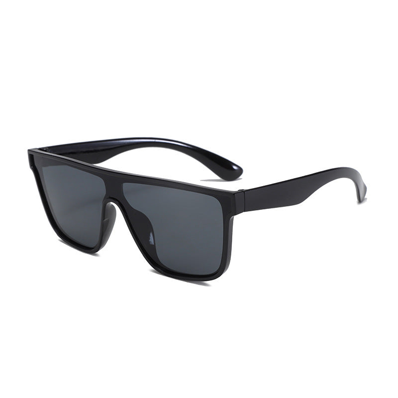 Damen Sportliche Sonnenbrille mit breitem Rahmen und polarisierenden Gläsern Karnz