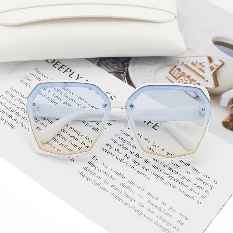 Damen Designer-Sonnenbrille im eleganten Hexagon-Design Karnz