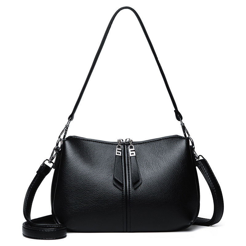 Elegante Strukturierte Schultertasche Karnz