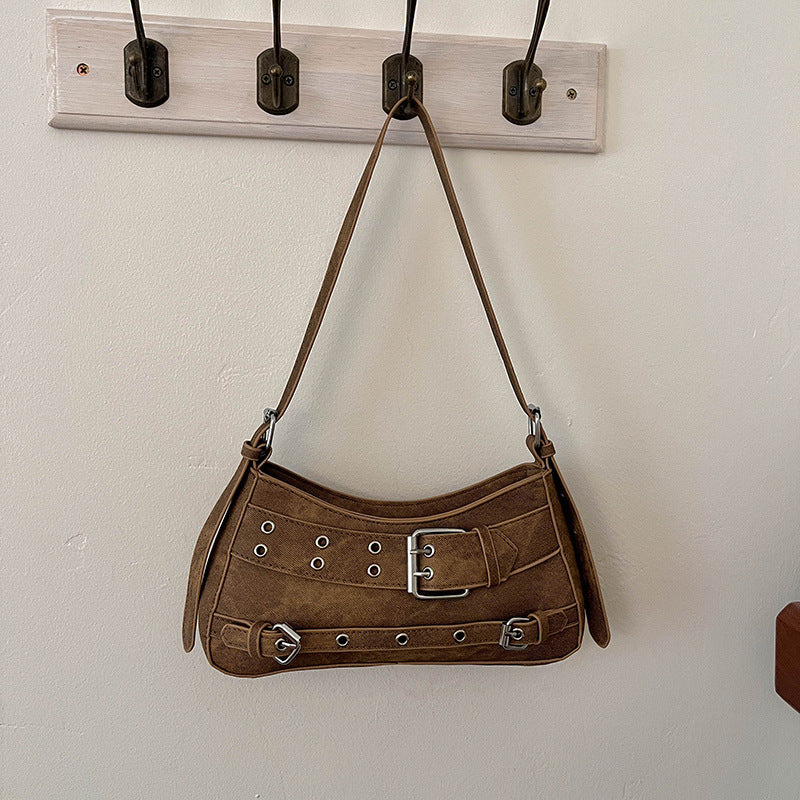 Stylische Schnallen-Detail Handtasche