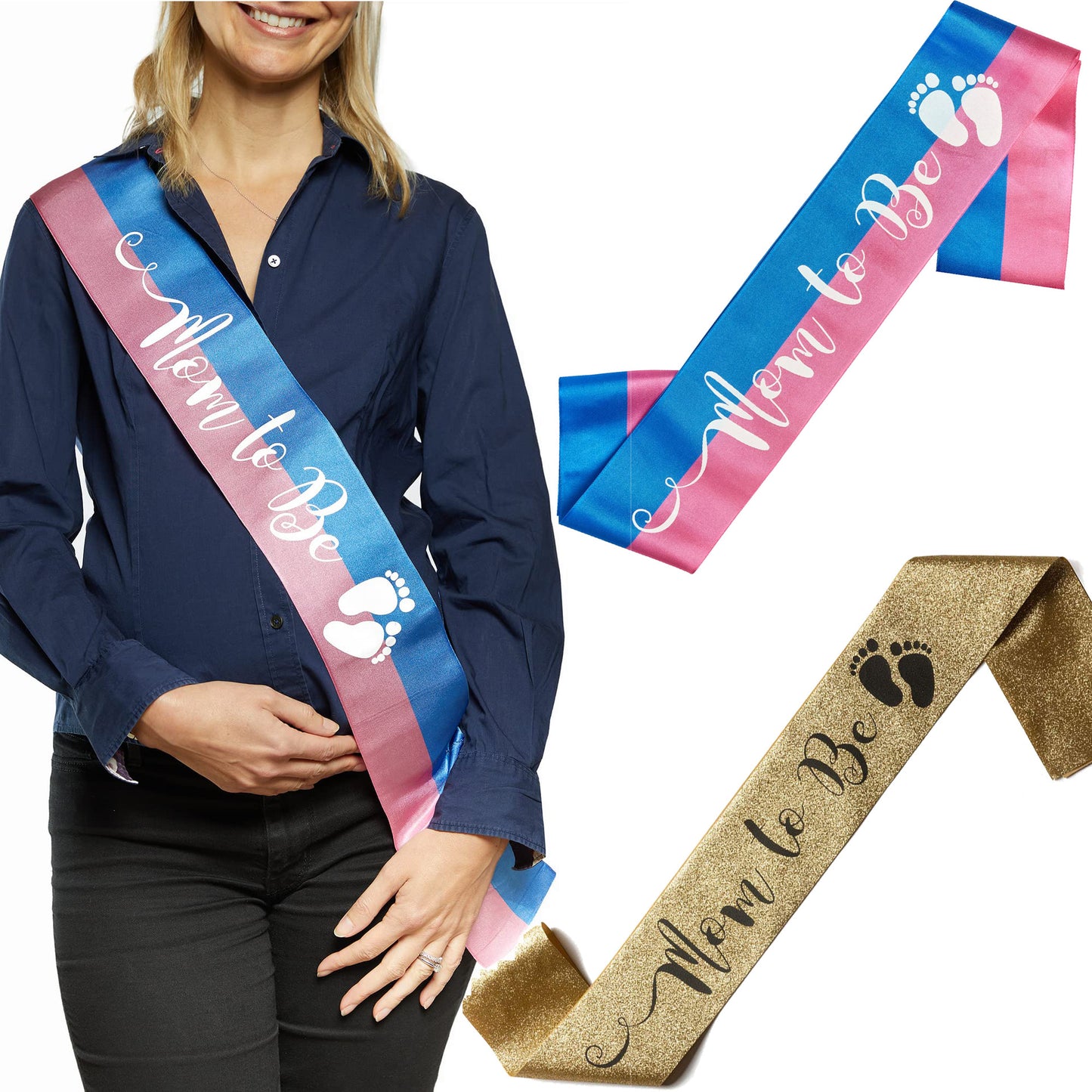Damen dekorativer Ripsband Karnz