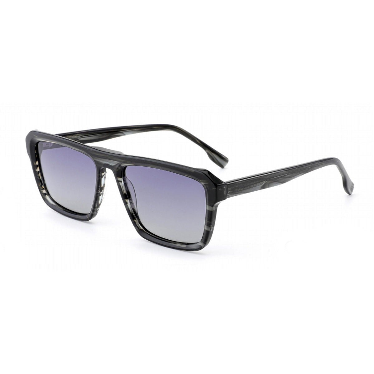 Damen modische Sonnenbrille mit modernem, breiten Rahmen und hochgradigem UV-Schutz Karnz