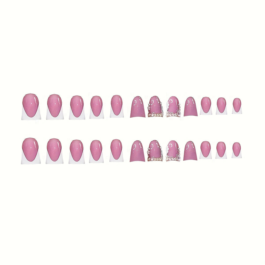 Elegantes Acryl-Nagel- und Zehenkunst-Set Karnz