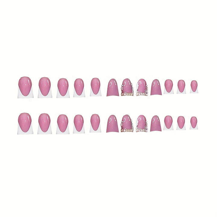 Elegantes Acryl-Nagel- und Zehenkunst-Set Karnz