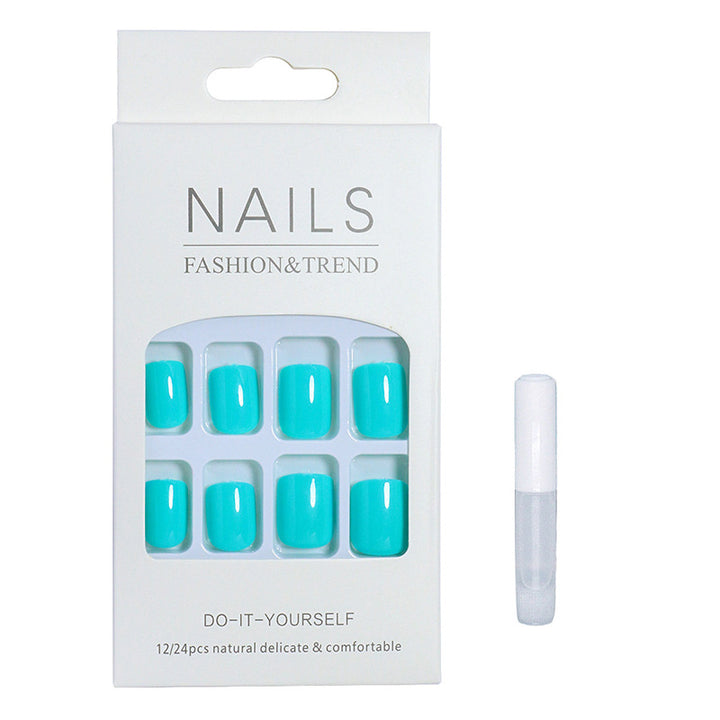 Premium DIY Natürliche falsche Fingernägel Kit Karnz