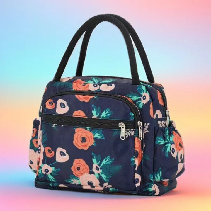 Isolierte katzenmotivierte Lunch-Tasche Karnz
