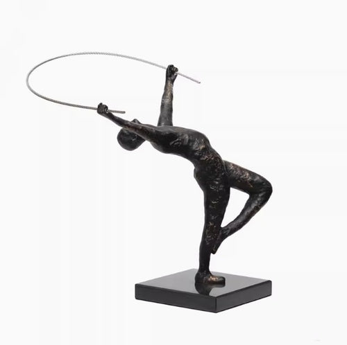 Abstrakte Kunstskulptur