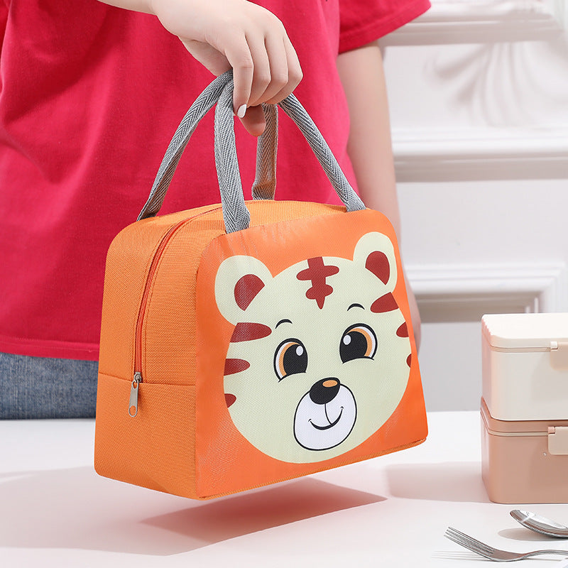 Süßes Hasen-Themen Isolierte Lunch Tasche Karnz