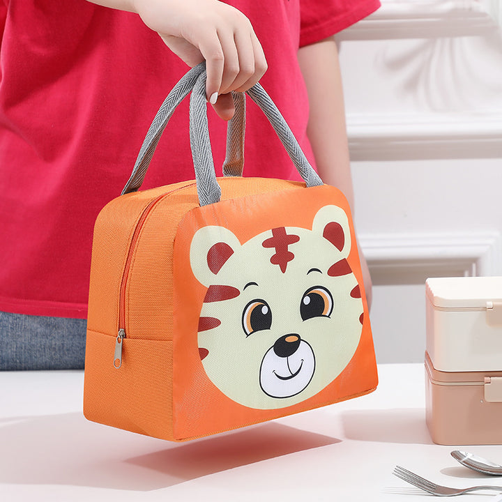 Süßes Hasen-Themen Isolierte Lunch Tasche Karnz