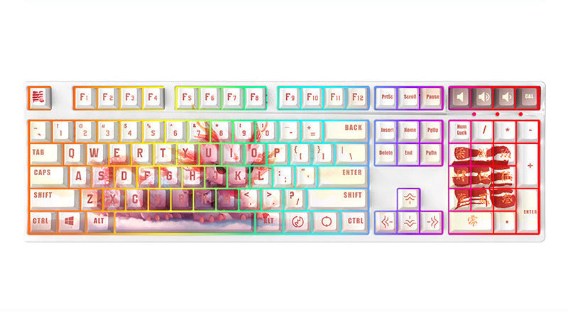 RGB hintergrundbeleuchtete mechanische Tastatur Karnz