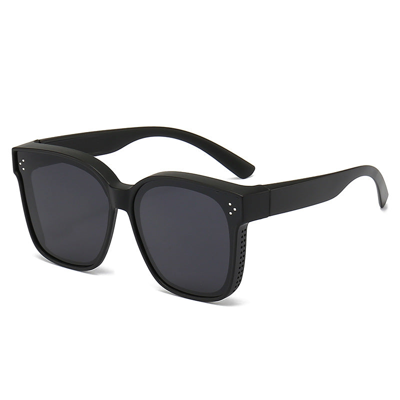 Moderne quadratische Rahmen-Sonnenbrille