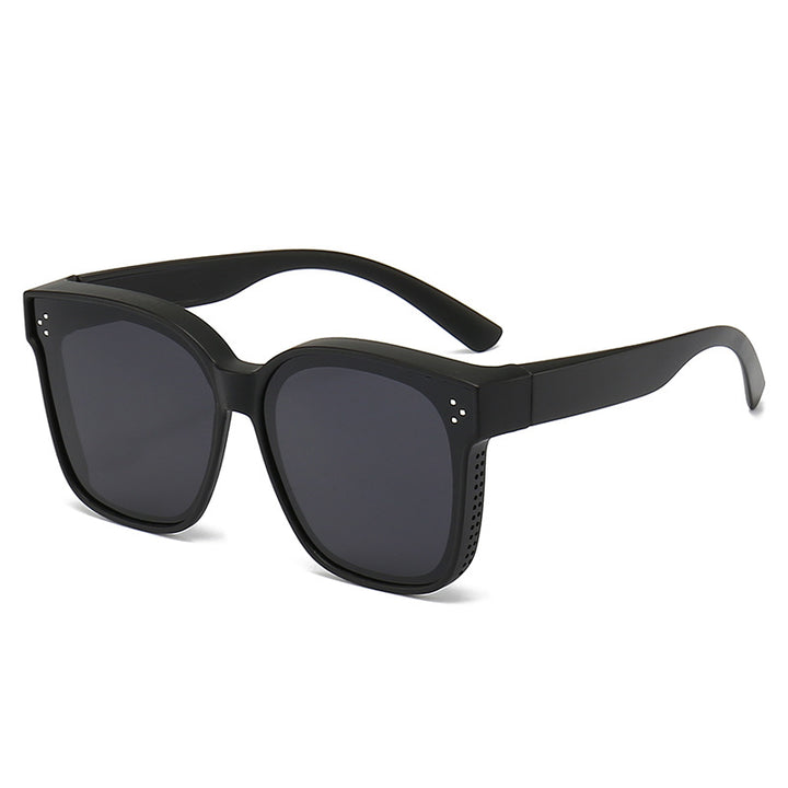 Moderne quadratische Rahmen-Sonnenbrille